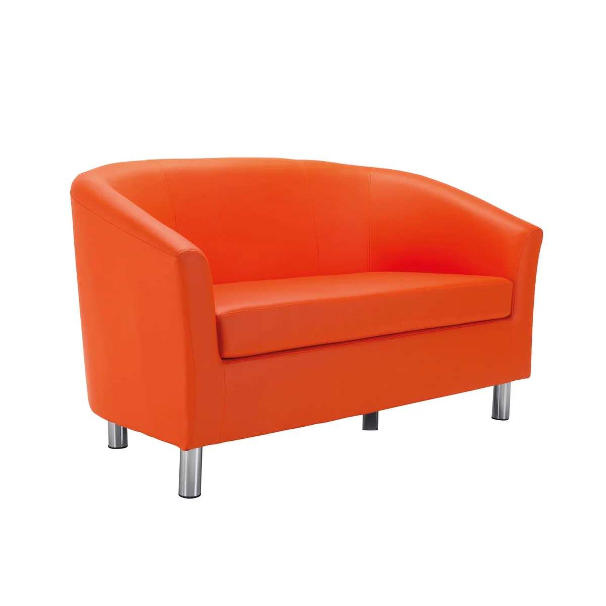 Jemini Tub Sofa Polyurethane Orange KF70359