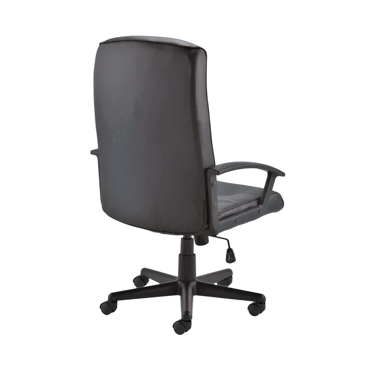 Jemini Hudson High Back Executive Chair 650x720x1050-1146mm Leather Look Black KF72232 - Image 3