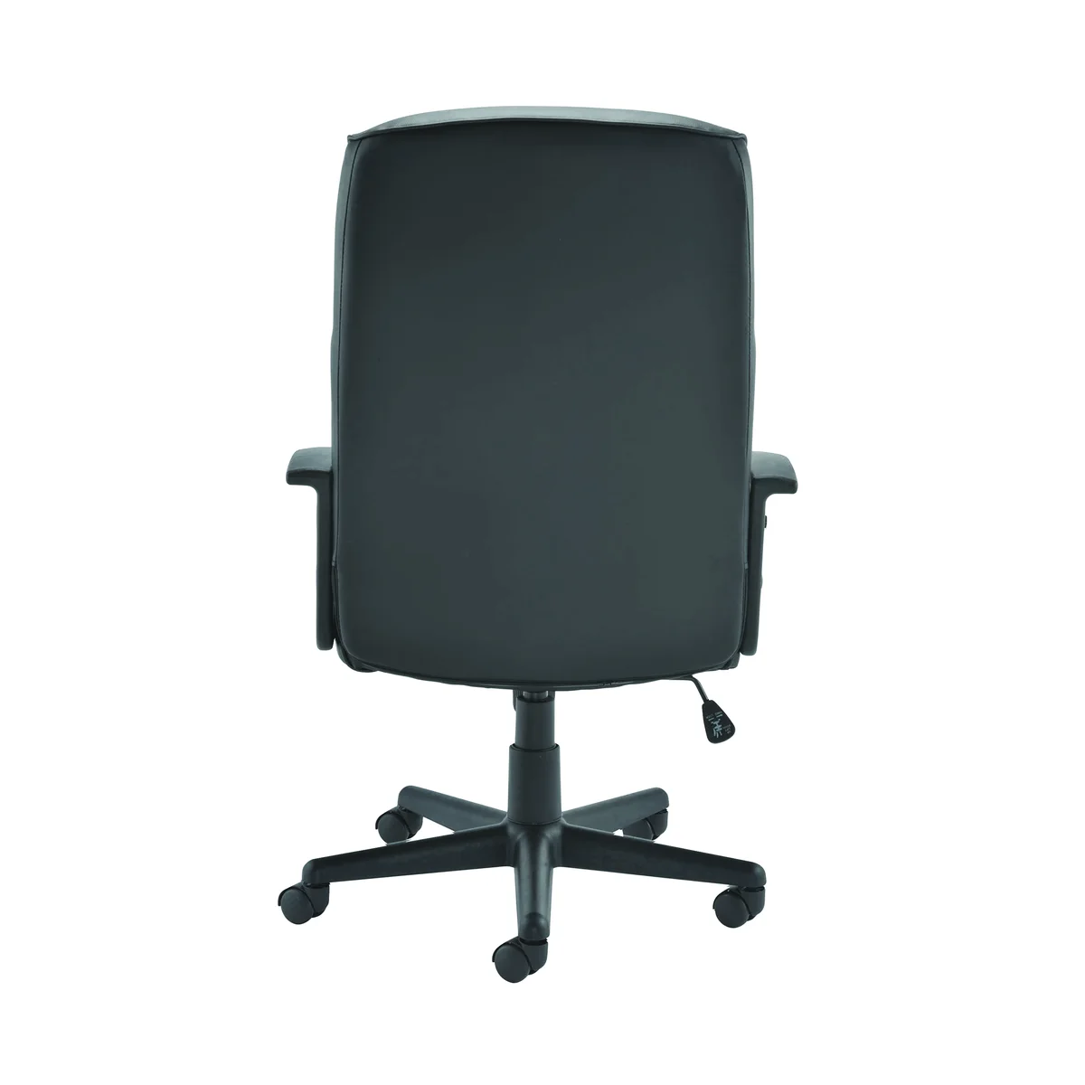 Jemini Hudson High Back Executive Chair 650x720x1050-1146mm Leather Look Black KF72232 - Image 4