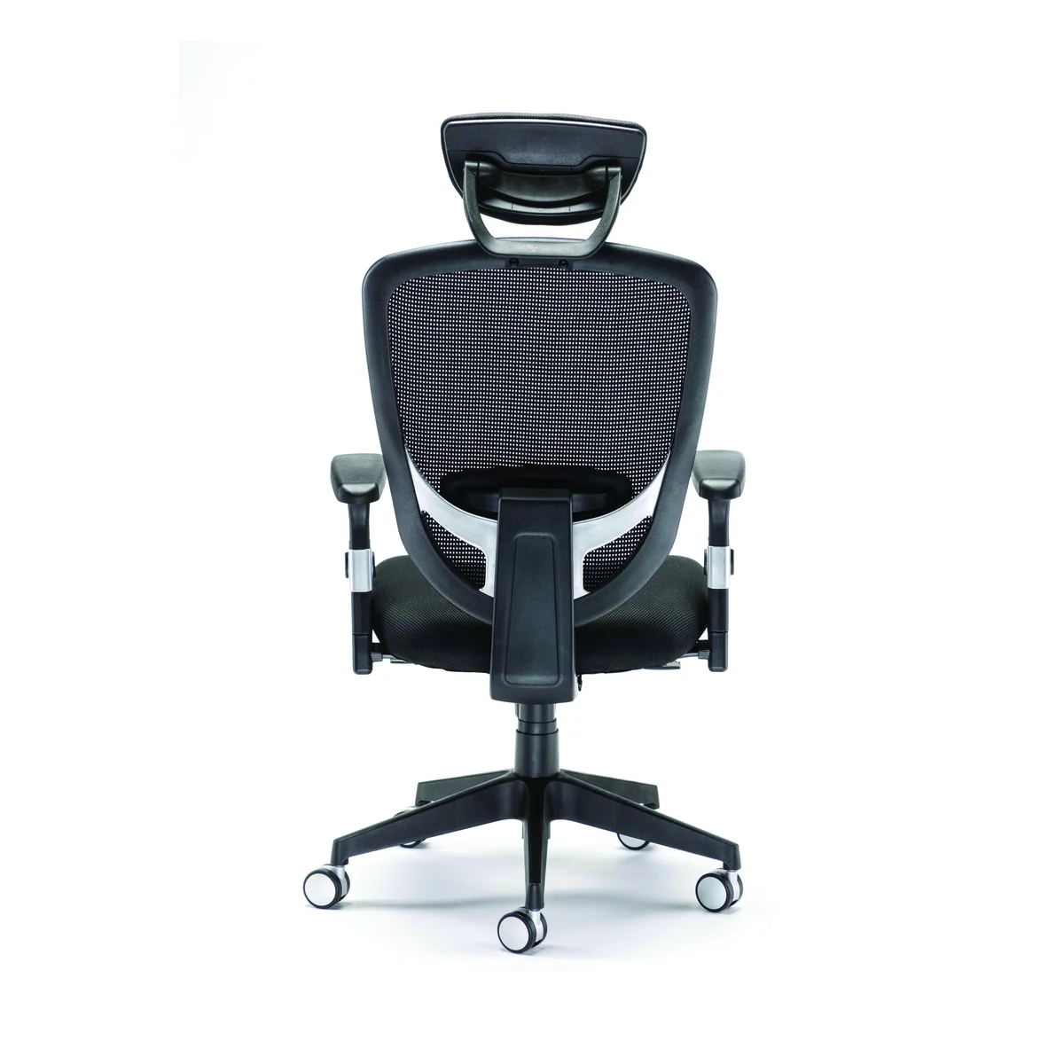 Arista Lexi High Back Chair + Headrest 710x310x600mm Black H-9056-L1 - Image 4