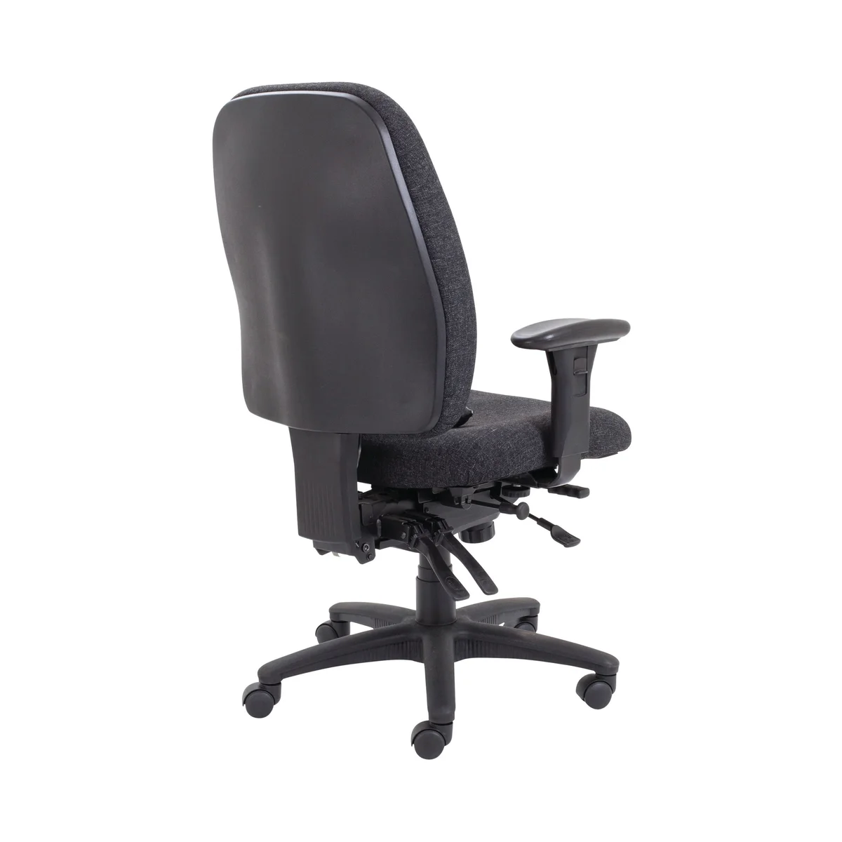 Avior Snowdon Heavy Duty High Back Chair with Lumbar Support Charcoal KF72250 - Image 3