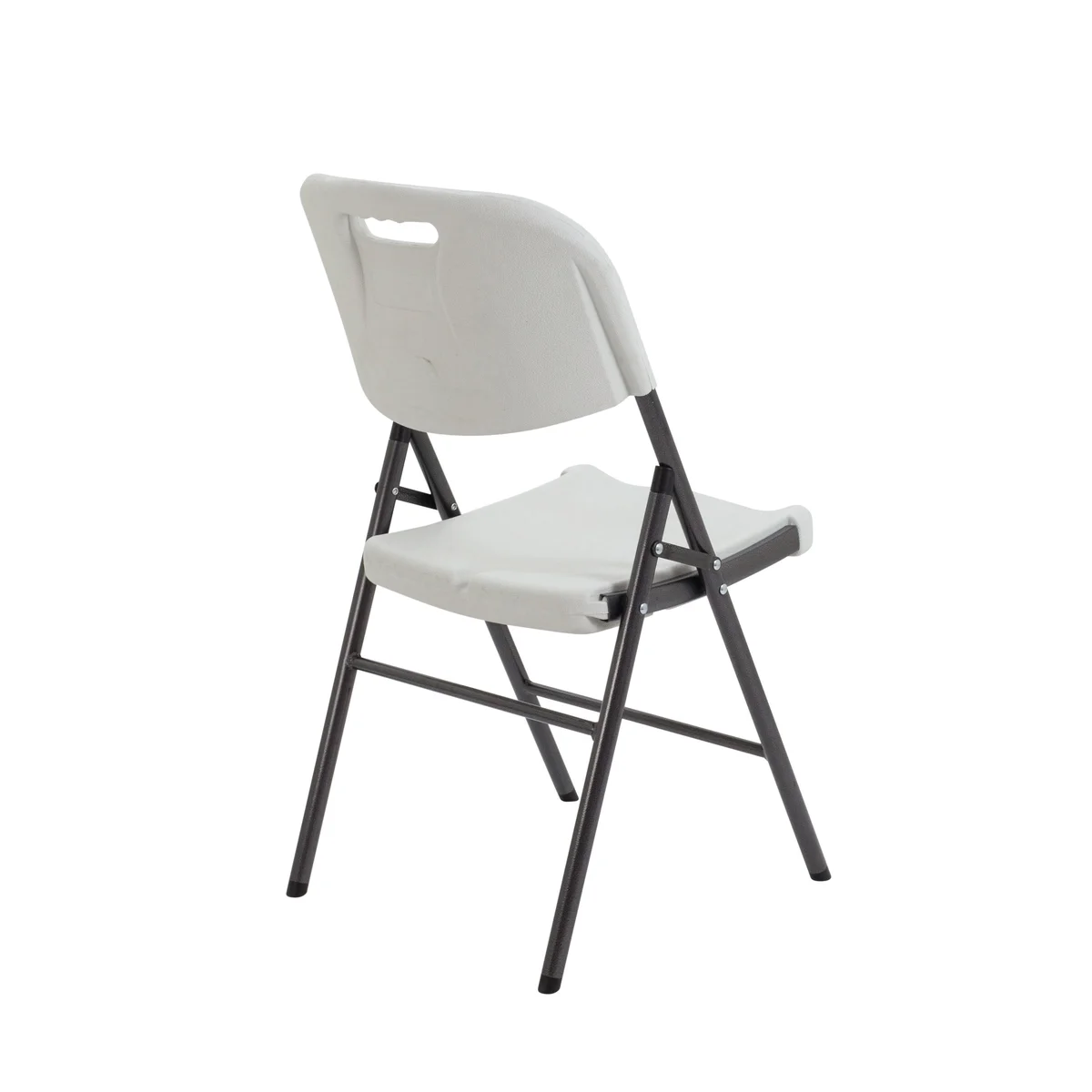 Jemini Lightweight Folding Chair 460x520x830mm White KF72332 - Image 3