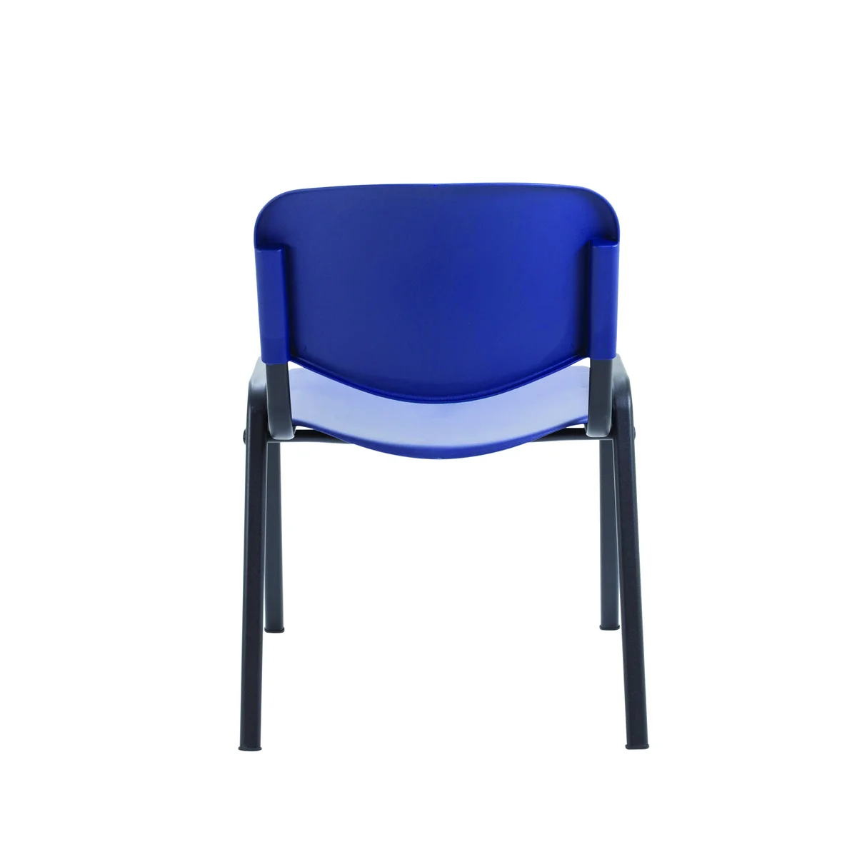 Jemini Multipurpose Stacking Chair Polypropylene 610x535x780mm Blue KF72368 - Image 4