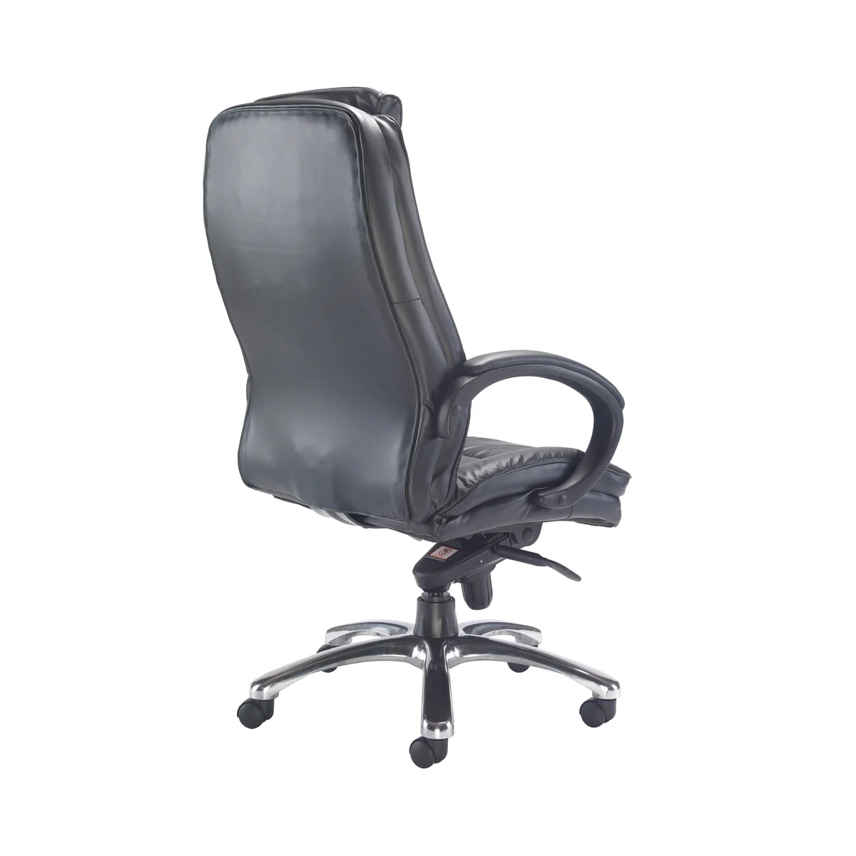 Avior Tuscany High Back Executive Chair 690x780x1140-1220mm Leather Black KF72583 - Image 3