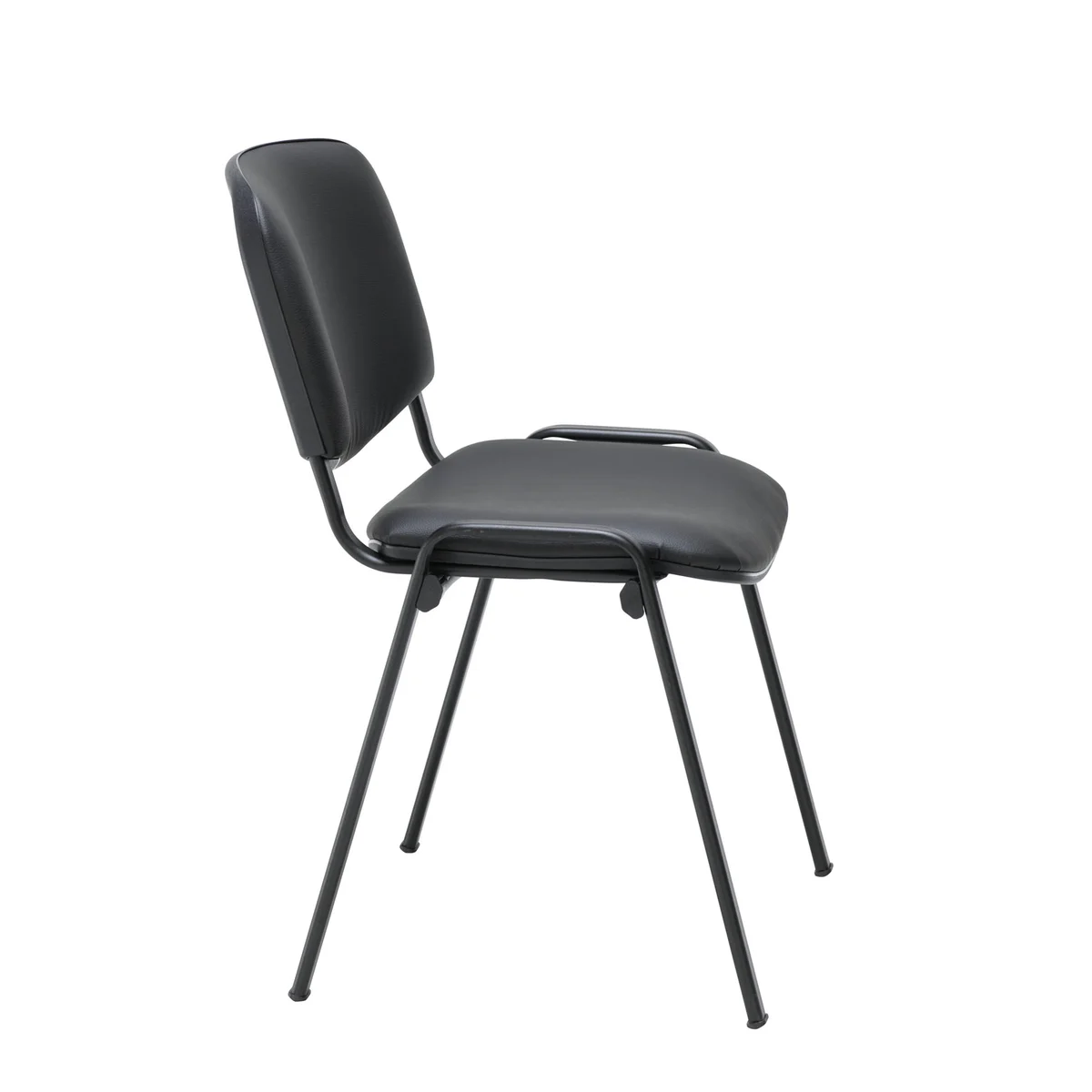 Jemini Ultra Multipurpose Stacking Chair Polyurethane Black KF72903 - Image 2
