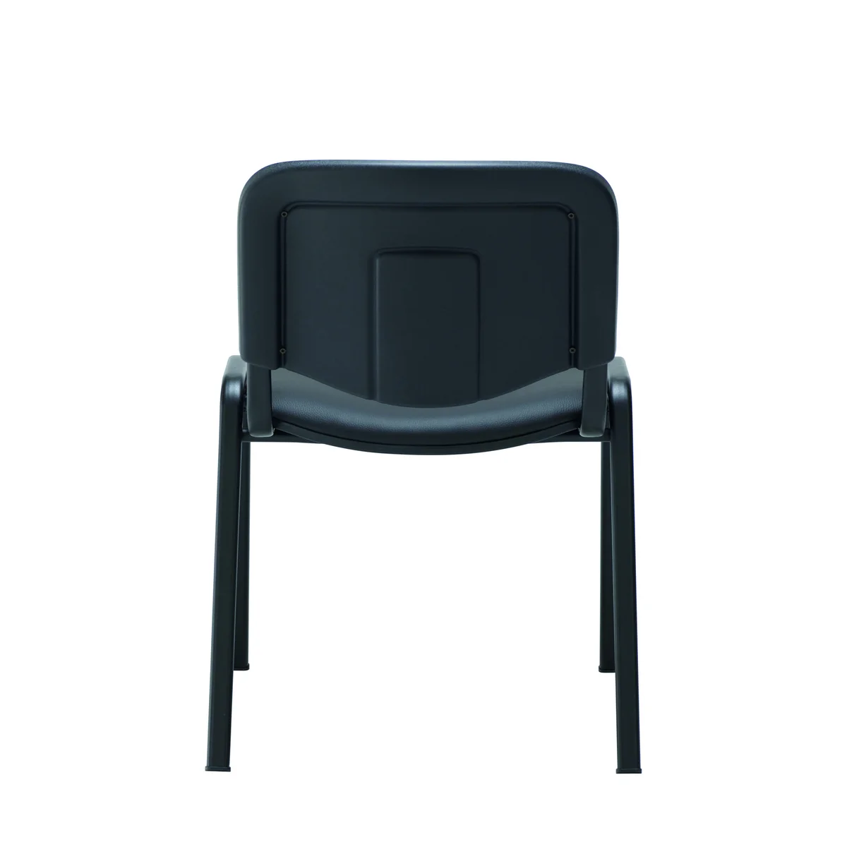 Jemini Ultra Multipurpose Stacking Chair Polyurethane Black KF72903 - Image 4