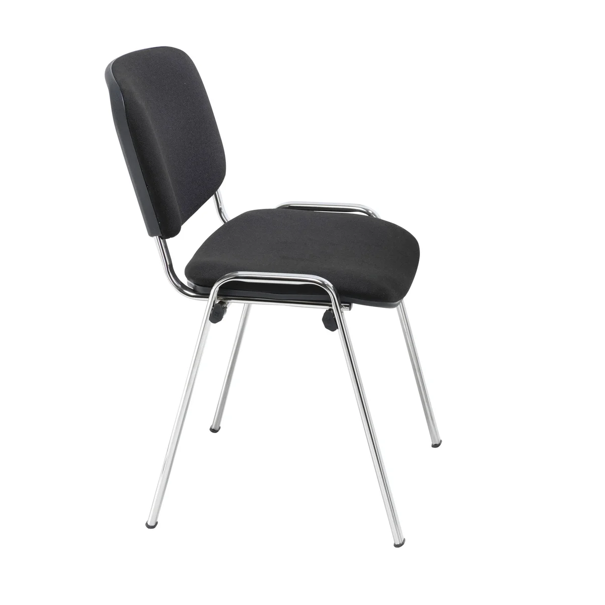Jemini Ultra Multipurpose Stacking Chair Black/Chrome KF72904 - Image 2