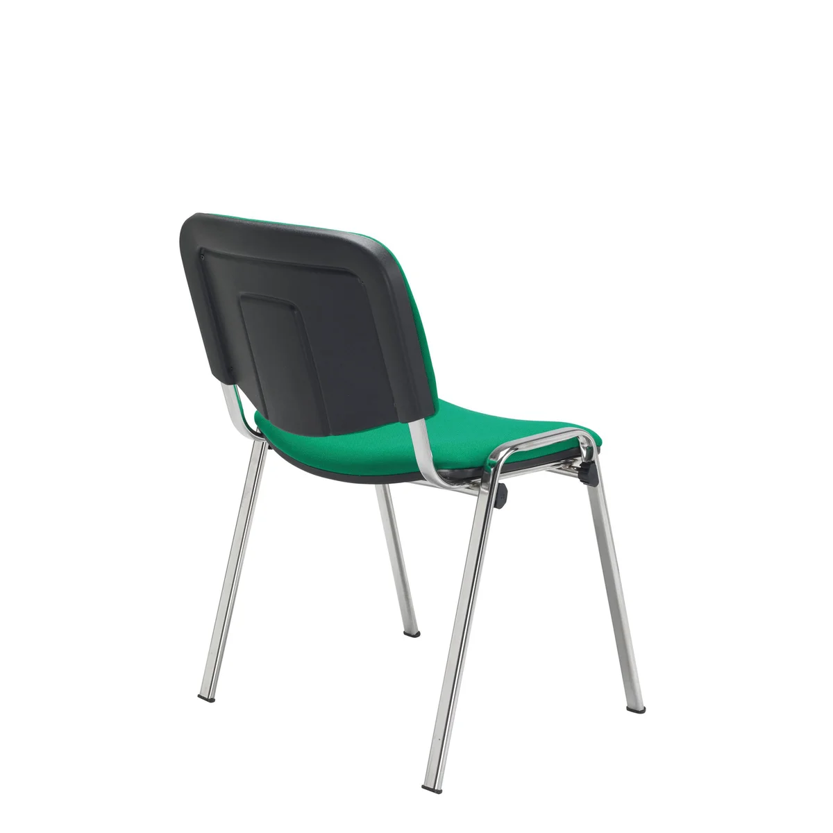 Jemini Ultra Multipurpose Stacking Chair Green/Chrome KF72905 - Image 3