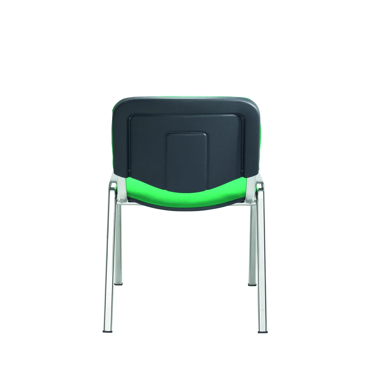 Jemini Ultra Multipurpose Stacking Chair Green/Chrome KF72905 - Image 4