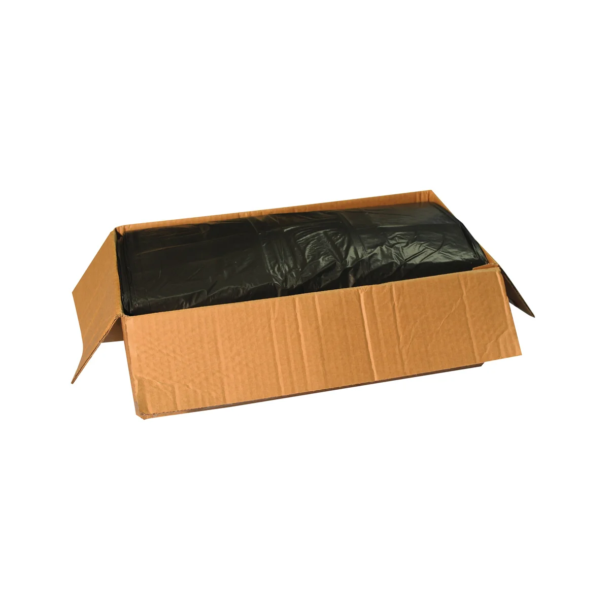 2Work Heavy Duty Refuse Sack LPDE Black 457x725x950mm (Pack of 200) KF73376 - Image 2