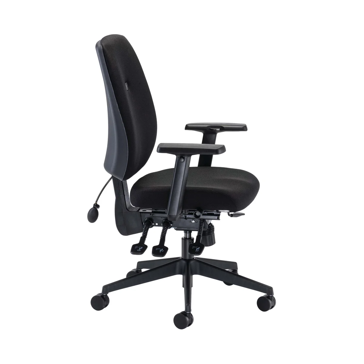 Cappela Agility High Back Posture Chair 400x800x600mm Black KF73885 - Image 2
