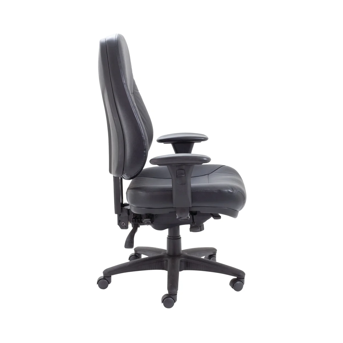 Avior Thorpe High Back Task Chair 670x650x1090-1175mm Black KF74022 - Image 2