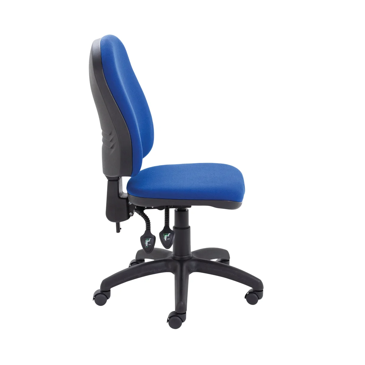 Jemini Teme High Back Operator Chair 640x640x985-1175mm Blue KF74119 - Image 2