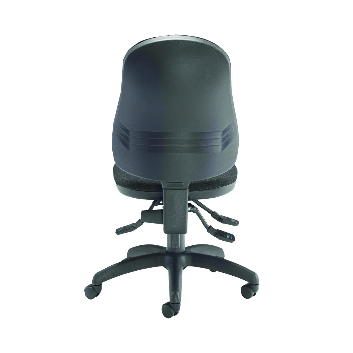 Jemini Teme Deluxe High Back Operator Chair 640x640x985-1175mm Charcoal KF74122 - Image 4