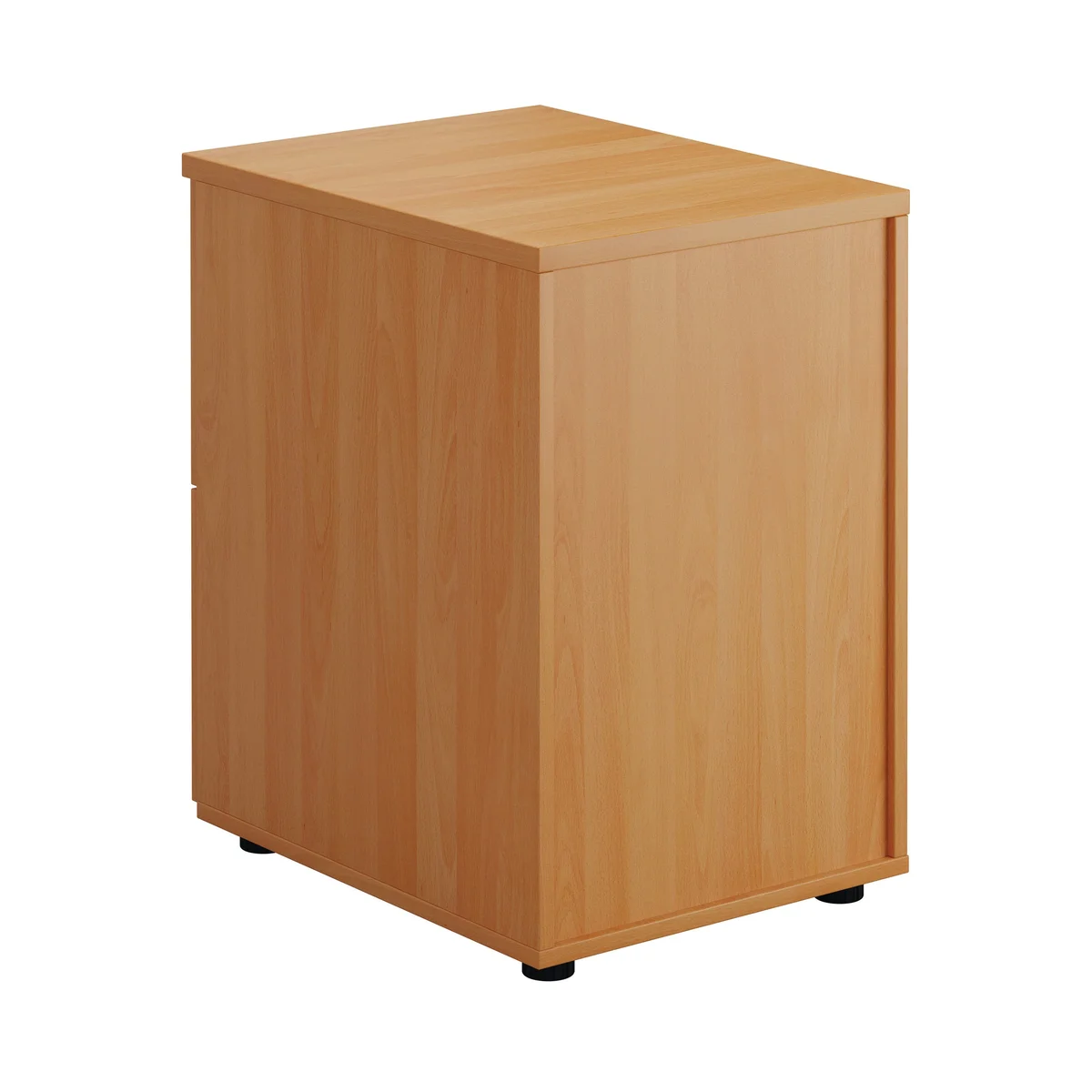 First 2 Drawer Filing Cabinet 464x600x710mm Beech KF74515 - Image 3