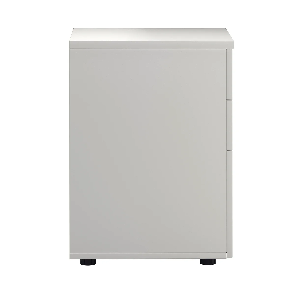 First 3 Drawer Under Desk Pedestal 404x500x690mm White KF74835 - Image 2