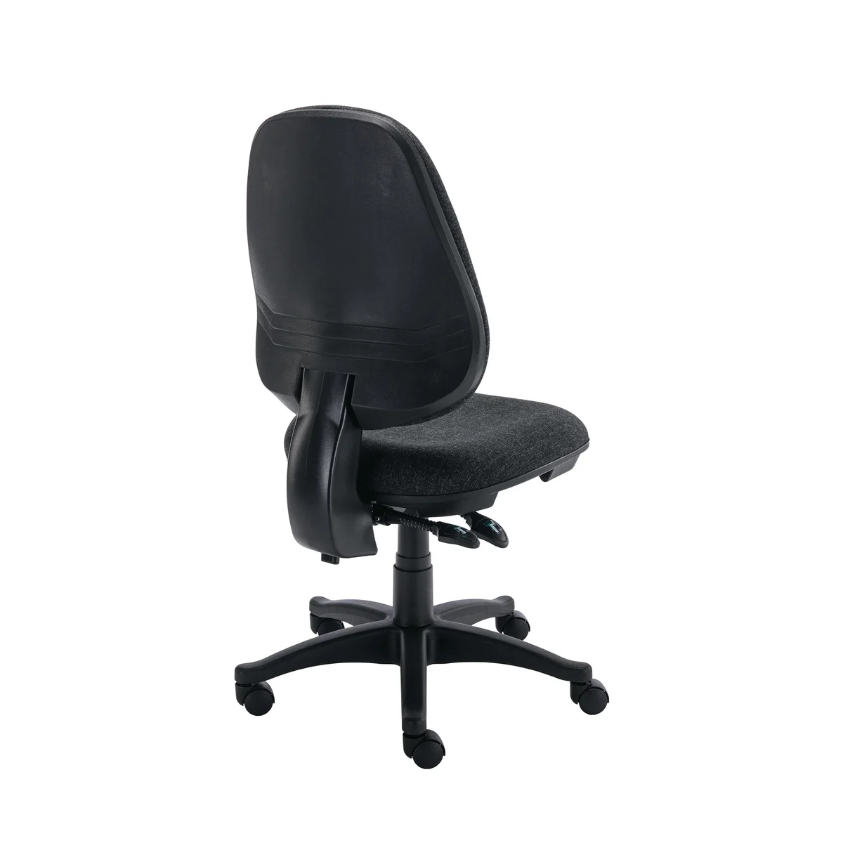 Astin Nesta Operator Chair 2 Lever Upholstered 590x900x1050mm Charcoal KF77706 - Image 3