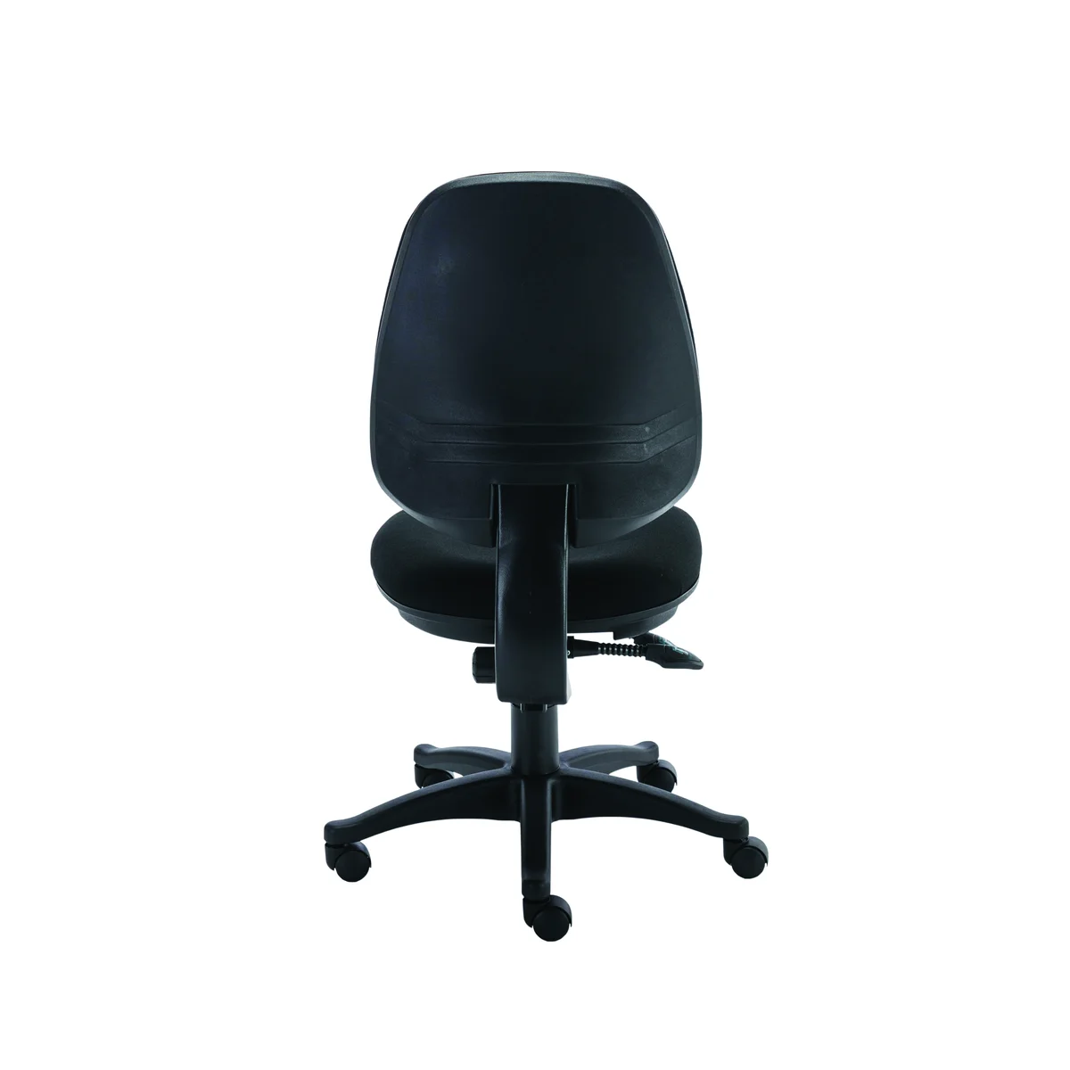 Astin Nesta Operator Chair 2 Lever Upholstered 590x900x1050mm Black KF77707 - Image 4