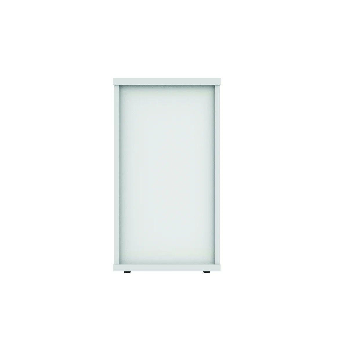 Astin 3 Drawer Desk High Pedestal Lockable 404x600x730mm Arctic White KF77716 - Image 4
