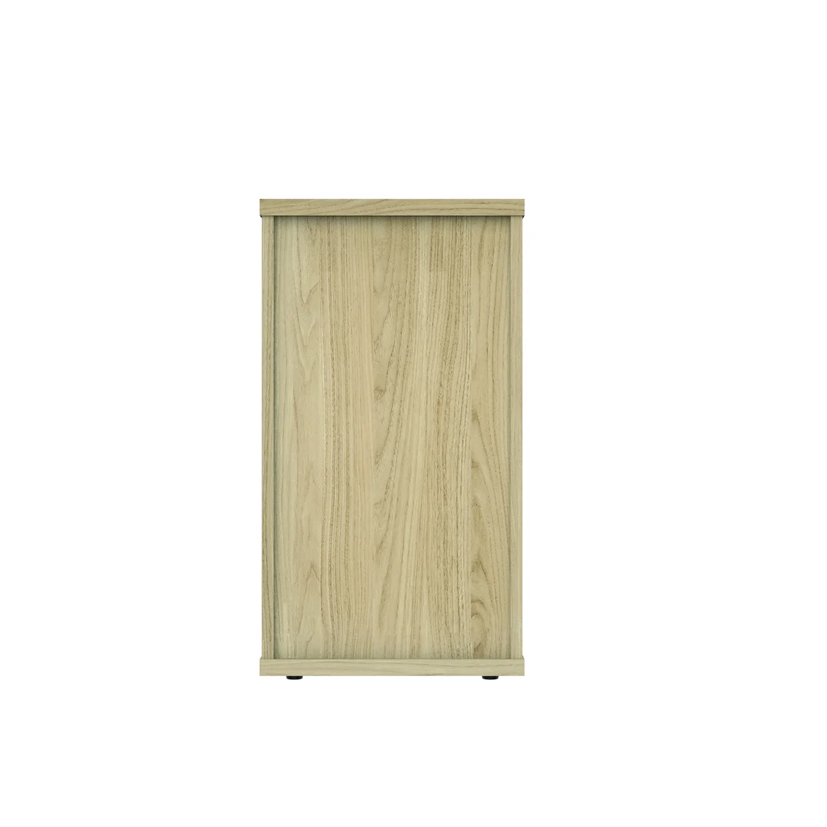 Astin 3 Drawer Desk High Pedestal Lockable 404x800x730mm Canadian Oak KF77719 - Image 4