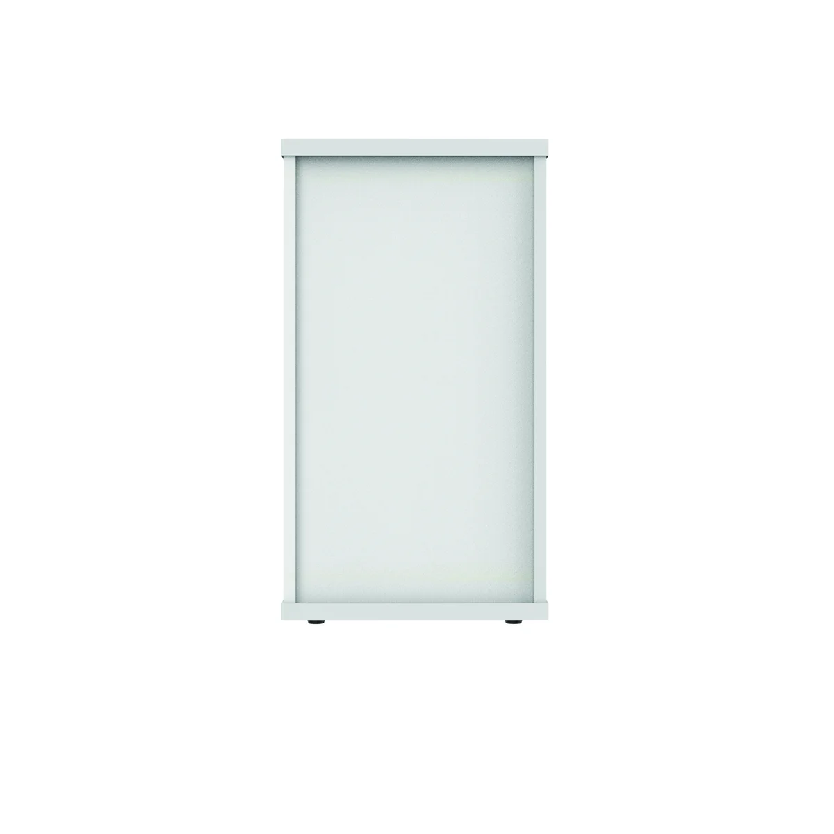Astin 3 Drawer Desk High Pedestal Lockable 404x800x730mm Arctic White KF77720 - Image 4