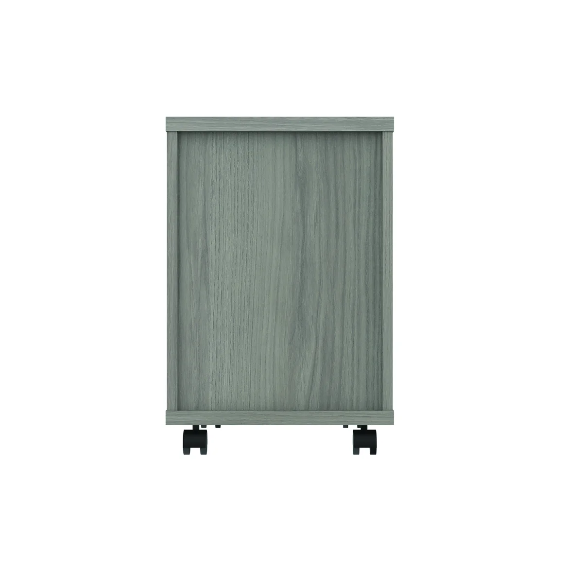 Astin 3 Drawer Mobile Under Desk Pedestal 400x500x590mm Alaskan Grey Oak KF77729 - Image 4