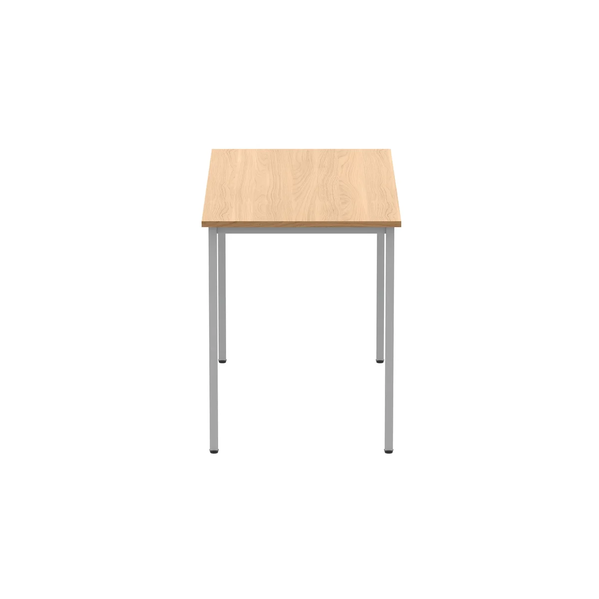 Astin Rectangular Multipurpose Table 1200x600x730mm Norwegian Beech/Silver KF77732 - Image 2