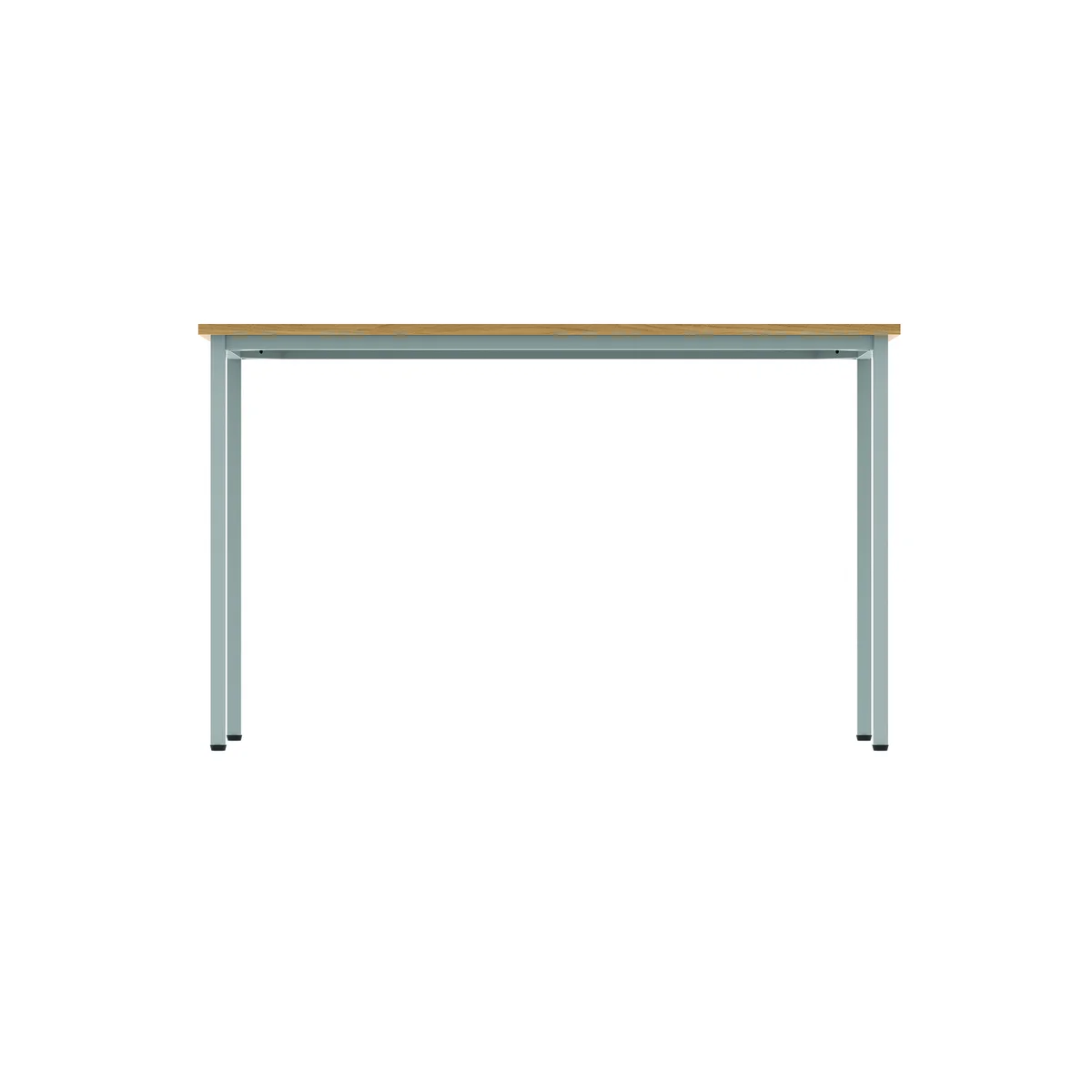 Astin Rectangular Multipurpose Table 1200x600x730mm Norwegian Beech/Silver KF77732 - Image 4