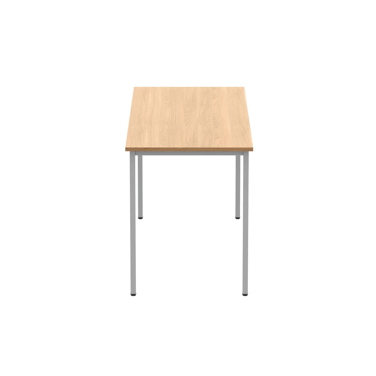Astin Rectangular Multipurpose Table 1600x600x730mm Norwegian Beech/Silver KF77733 - Image 2