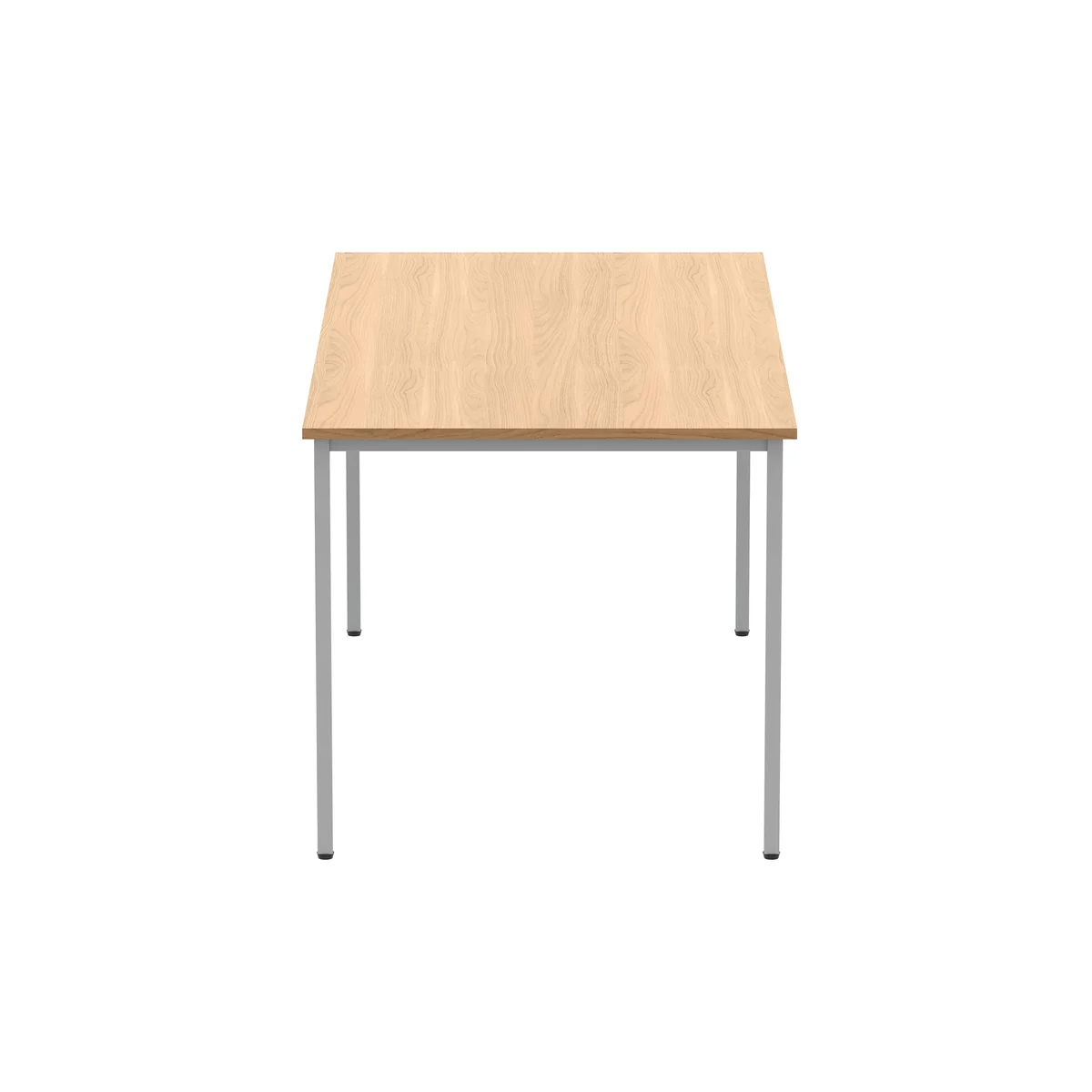 Astin Rectangular Multipurpose Table 1600x800x730mm Norwegian Beech/Silver KF77735 - Image 2