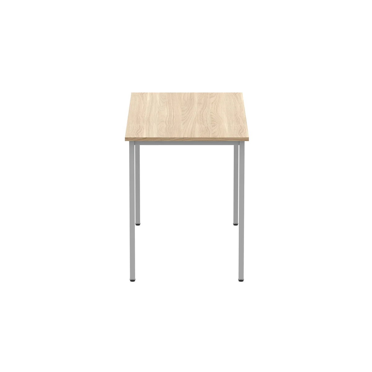 Astin Rectangular Multipurpose Table 1200x600x730mm Canadian Oak/Silver KF77736 - Image 2