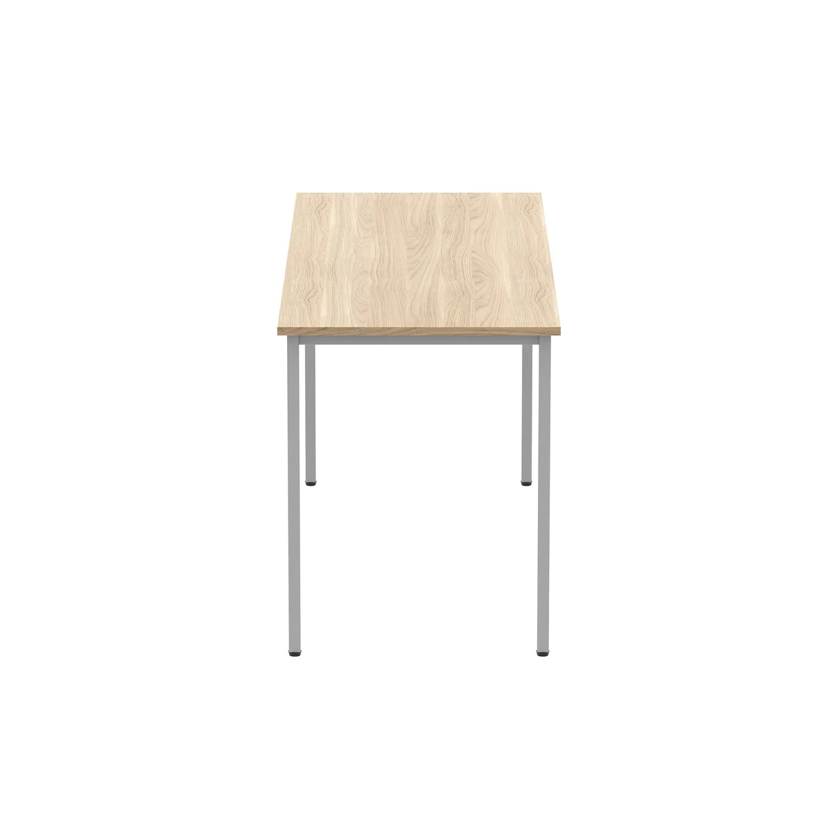Astin Rectangular Multipurpose Table 1660x600x730mm Canadian Oak/Silver KF77737 - Image 2