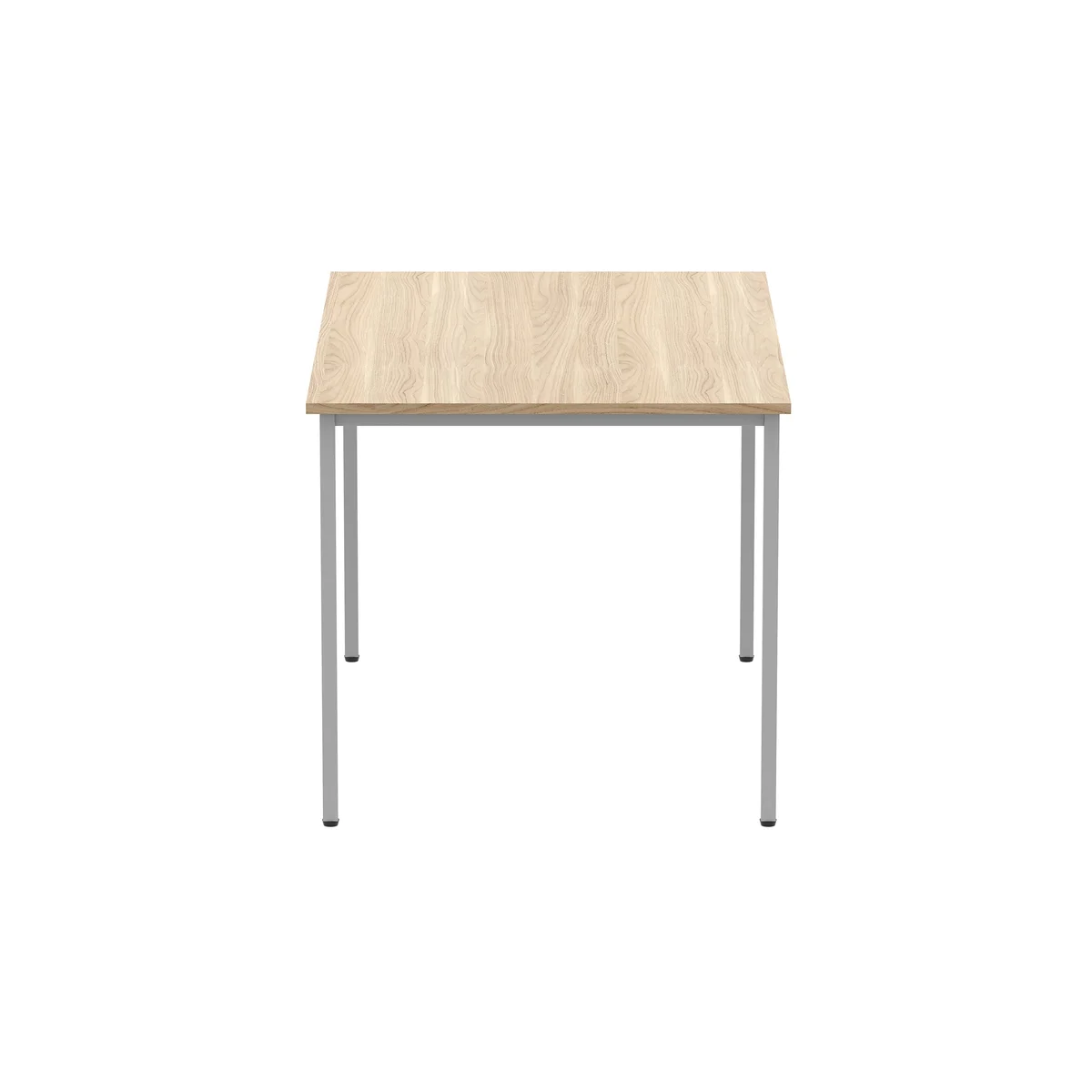 Astin Rectangular Multipurpose Table 1200x800x730mm Canadian Oak/Silver KF77738 - Image 2