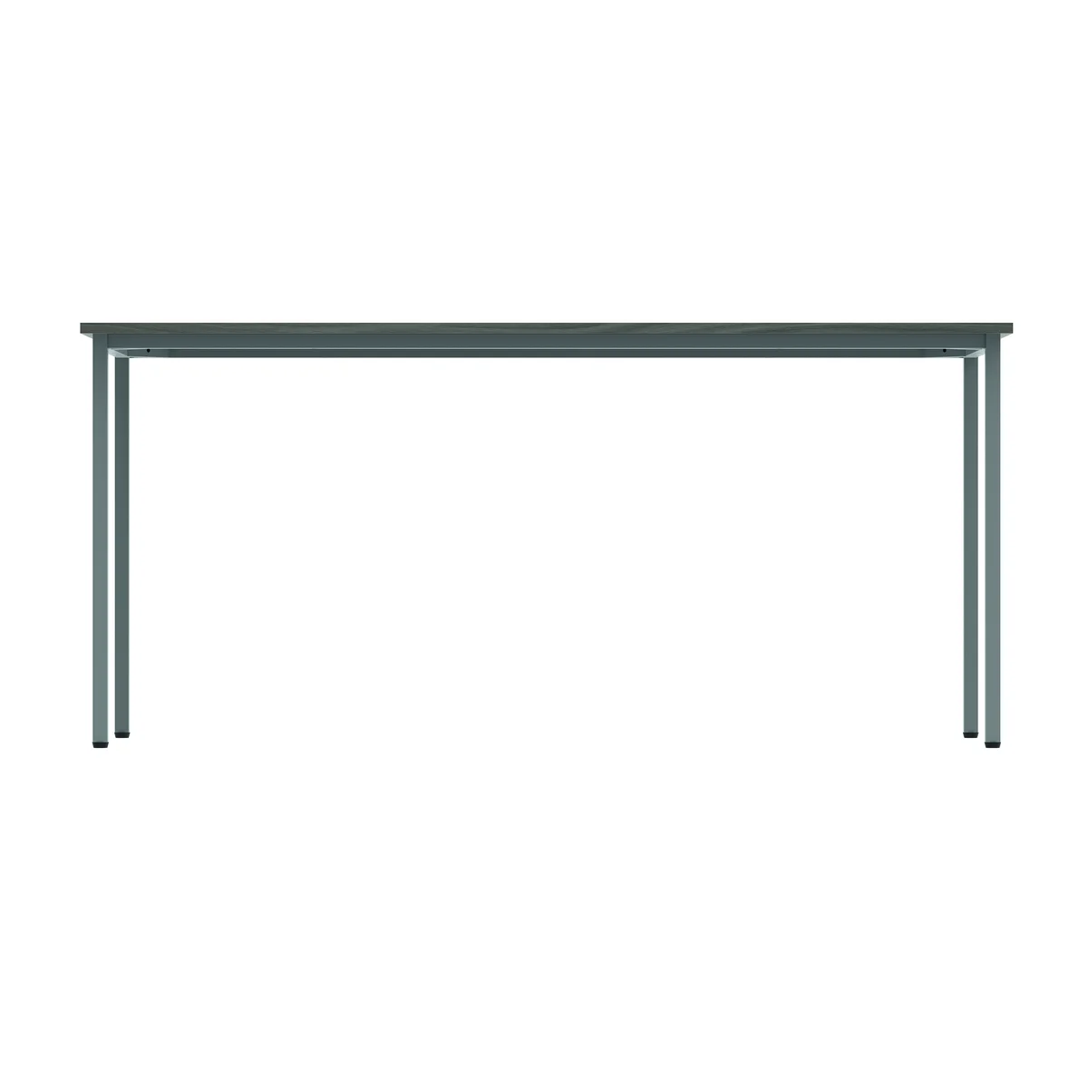 Astin Rectangular Multipurpose Table 1600x600x730mm Alaskan Grey Oak/Silver KF77745 - Image 4