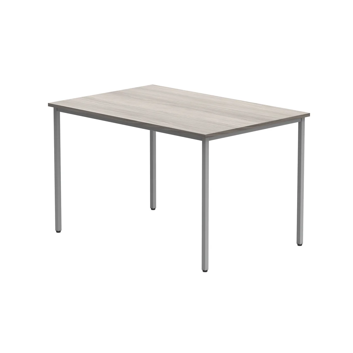 Astin Rectangular Multipurpose Table 1200x800x730mm Alaskan Grey Oak/Silver KF77746 - Image 3