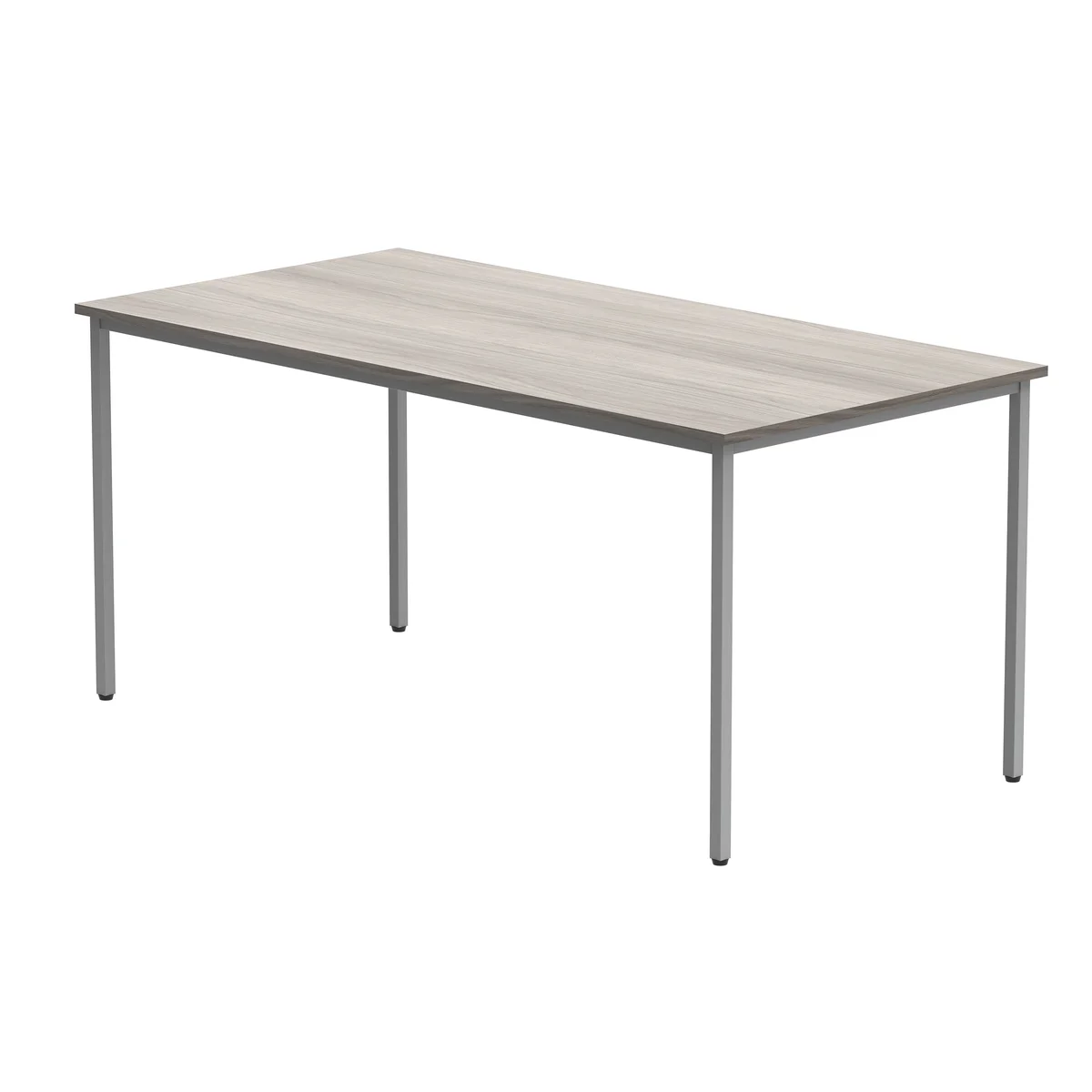 Astin Rectangular Multipurpose Table 1600x800x730mm Alaskan Grey Oak/Silver KF77747 - Image 3