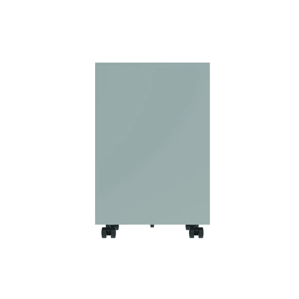 Astin 3 Drawer Mobile Under Desk Steel Pedestal 390x524x595mm Silver KF77748 - Image 4