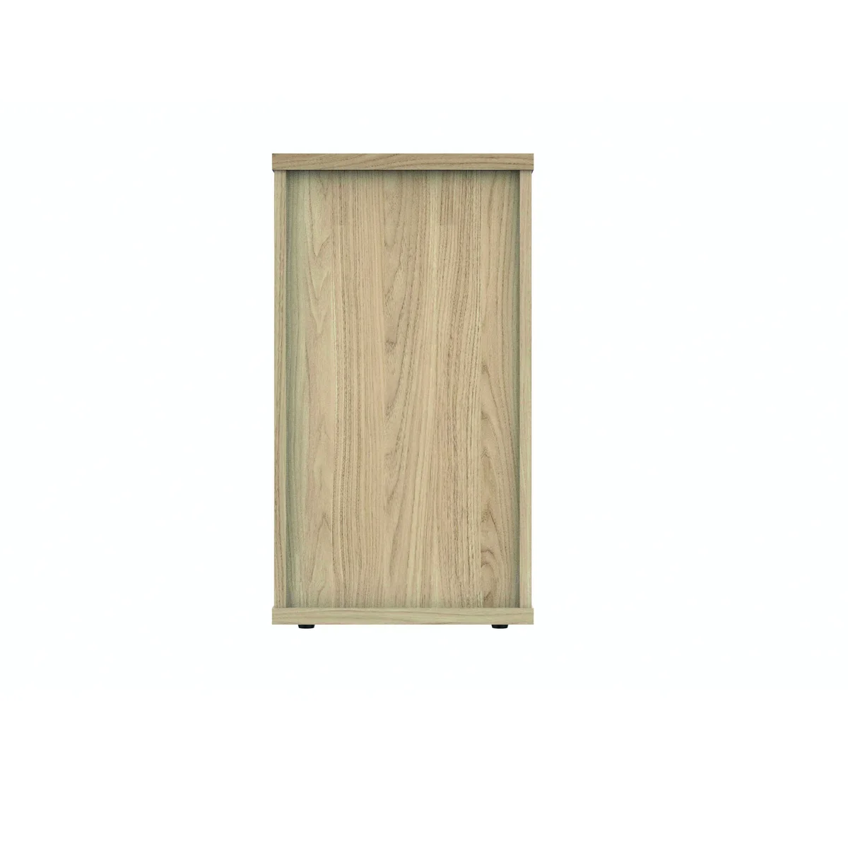Polaris 3 Drawer Desk High Pedestal 404x600x730mm Canadian Oak KF77875 - Image 4