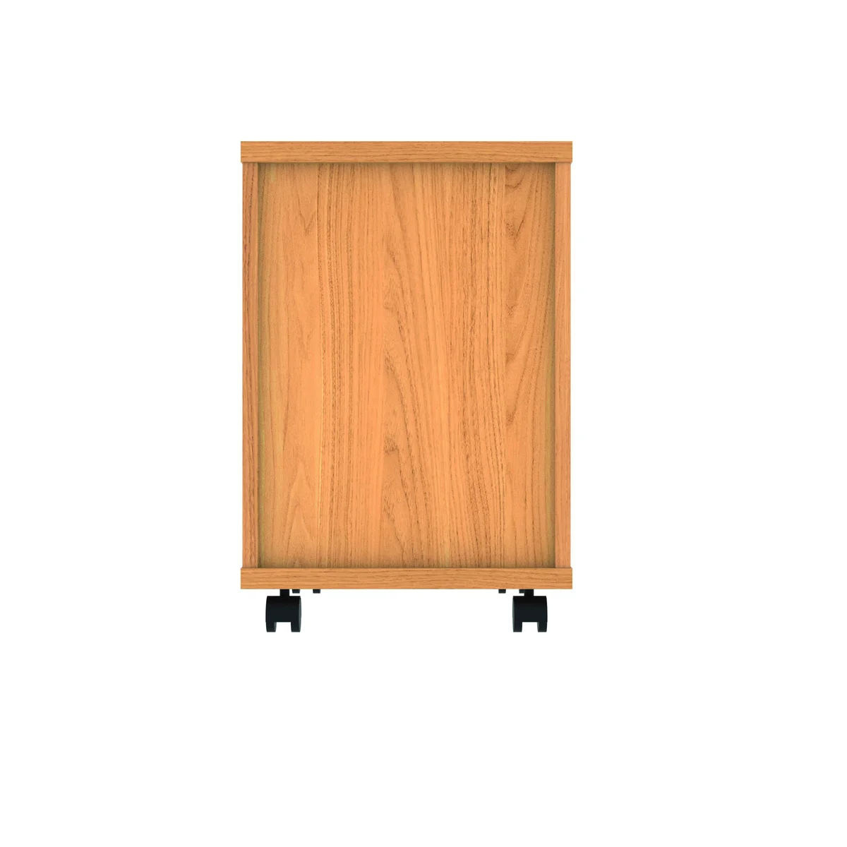 Polaris 3 Drawer Mobile Under Desk Pedestal 404x500x595mm Norwegian Beech KF77883 - Image 4