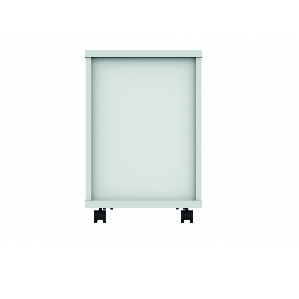 Polaris 2 Drawer Mobile Under Desk Pedestal 404x500x595mm Arctic White KF77886 - Image 4