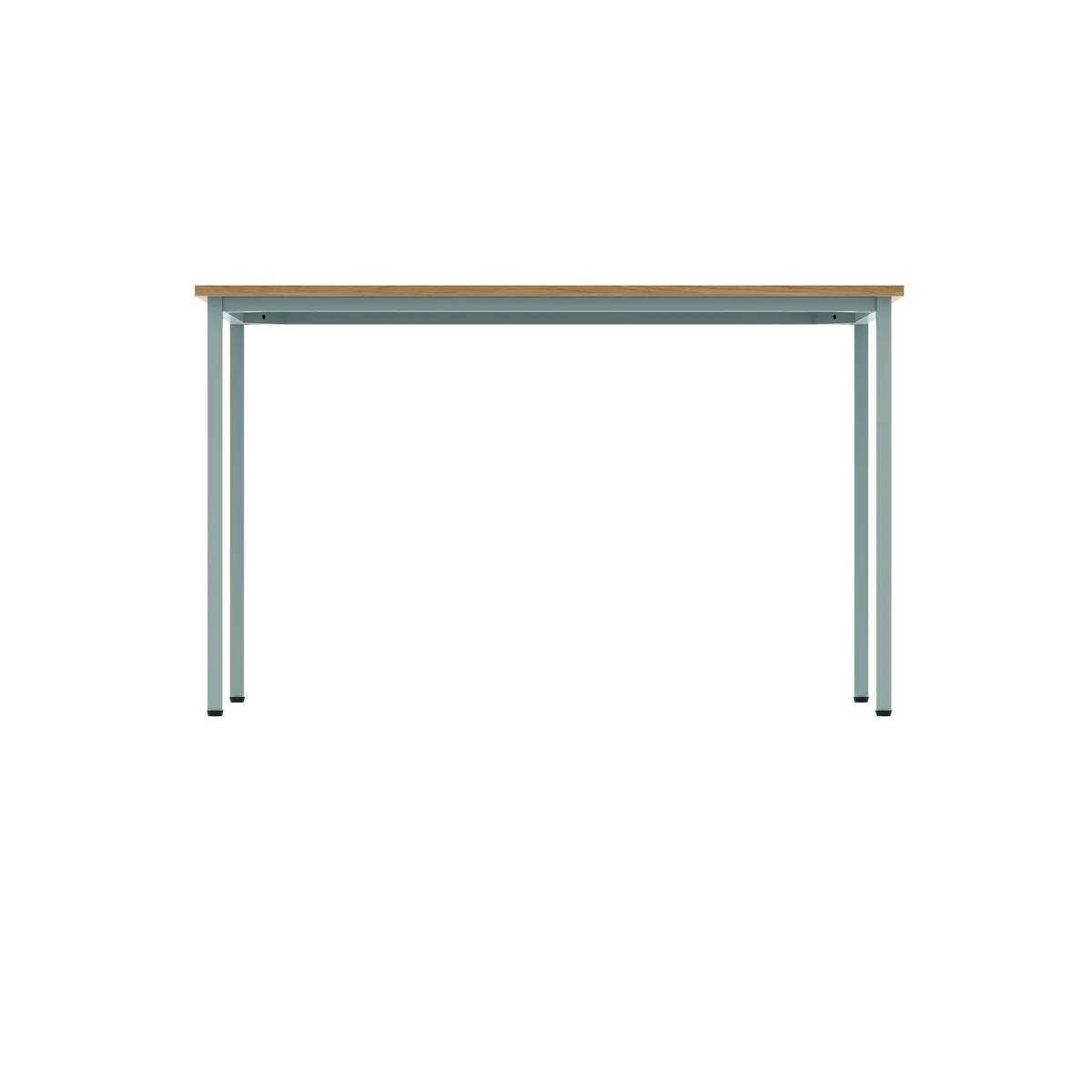 Polaris Rectangular Multipurpose Table 1200x800x730mm Norwegian Beech/Silver KF77892 - Image 4