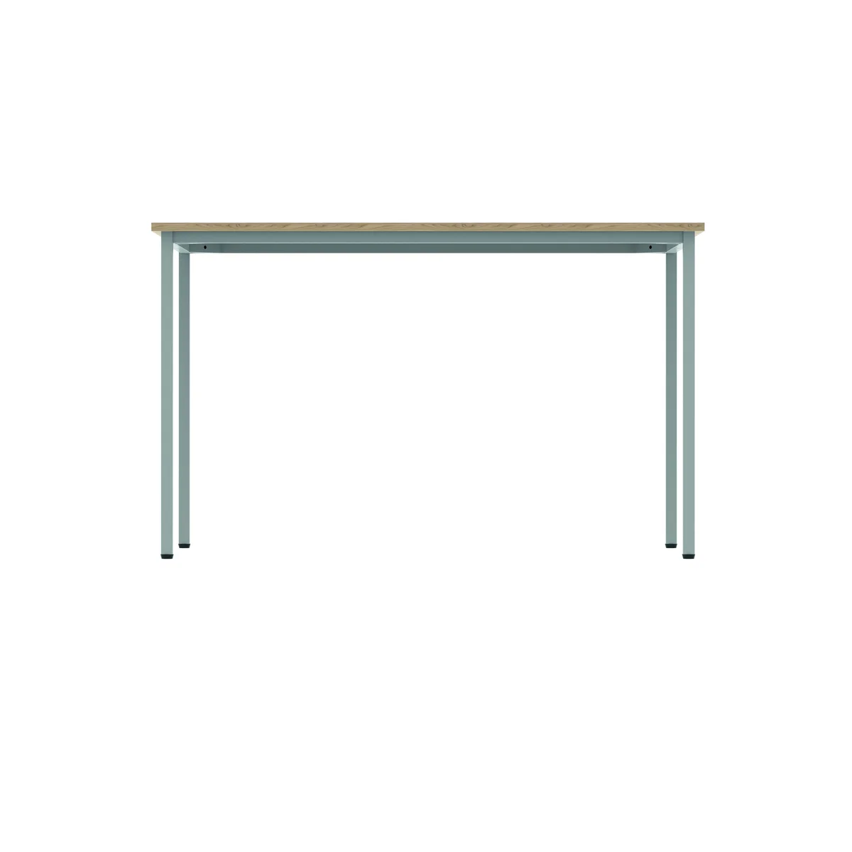 Polaris Rectangular Multipurpose Table 1200x800x730mm Canadian Oak/Silver KF77896 - Image 4