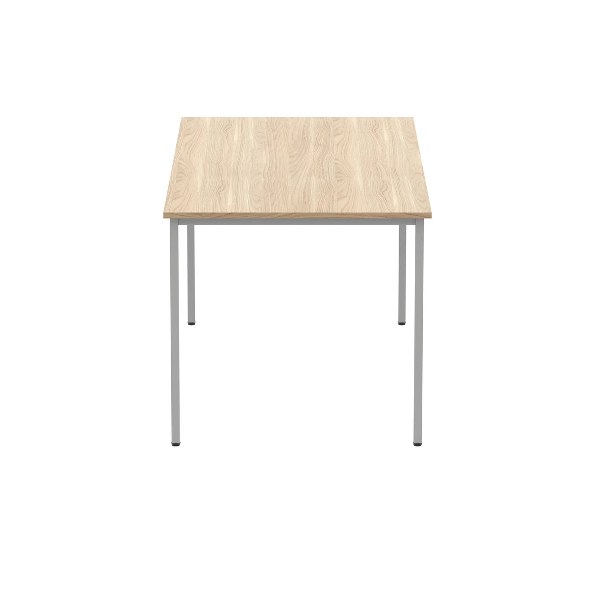 Polaris Rectangular Multipurpose Table 1600x800x730mm Canadian Oak/Silver KF77897 - Image 2