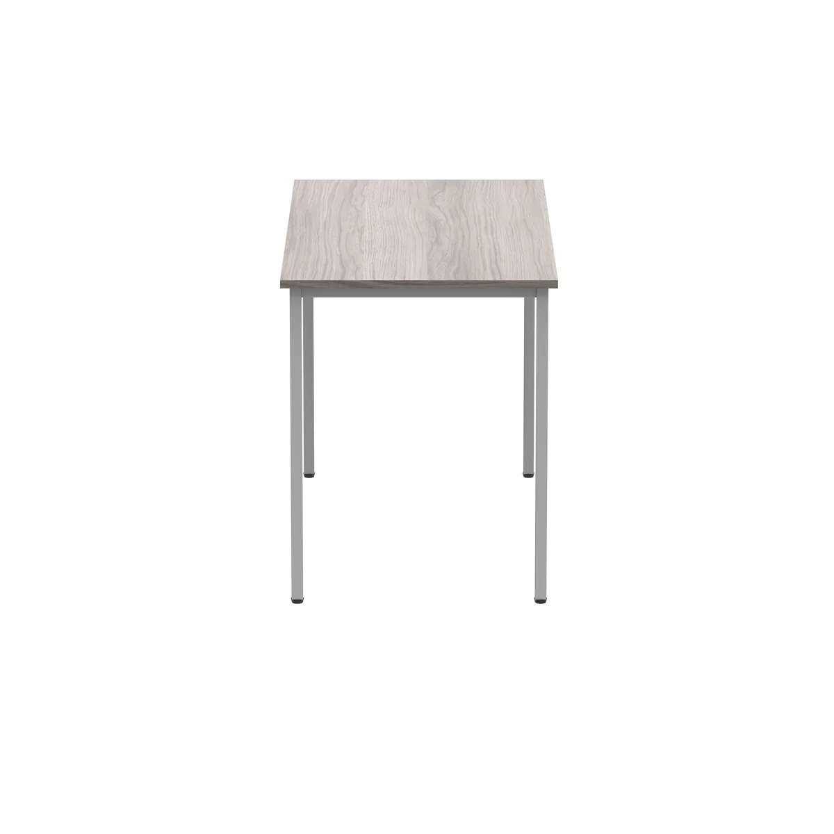 Polaris Rectangular Multipurpose Table 1200x600x730mm Alaskan Grey Oak/Silver KF77902 - Image 2