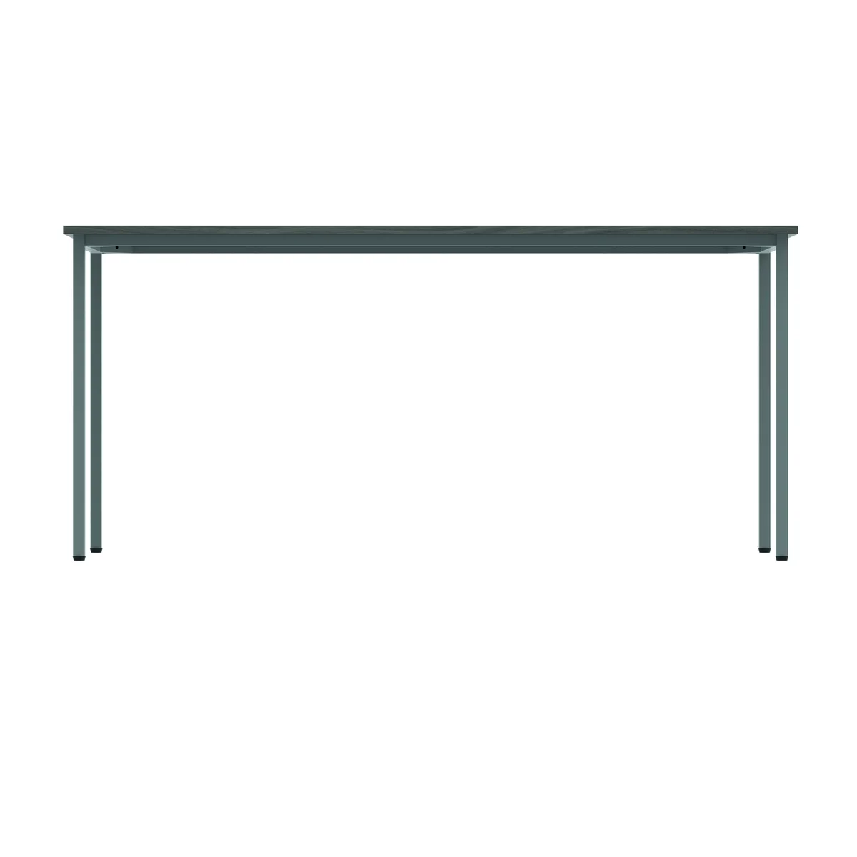 Polaris Rectangular Multipurpose Table 1600x600x730mm Alaskan Grey Oak/Silver KF77903 - Image 4