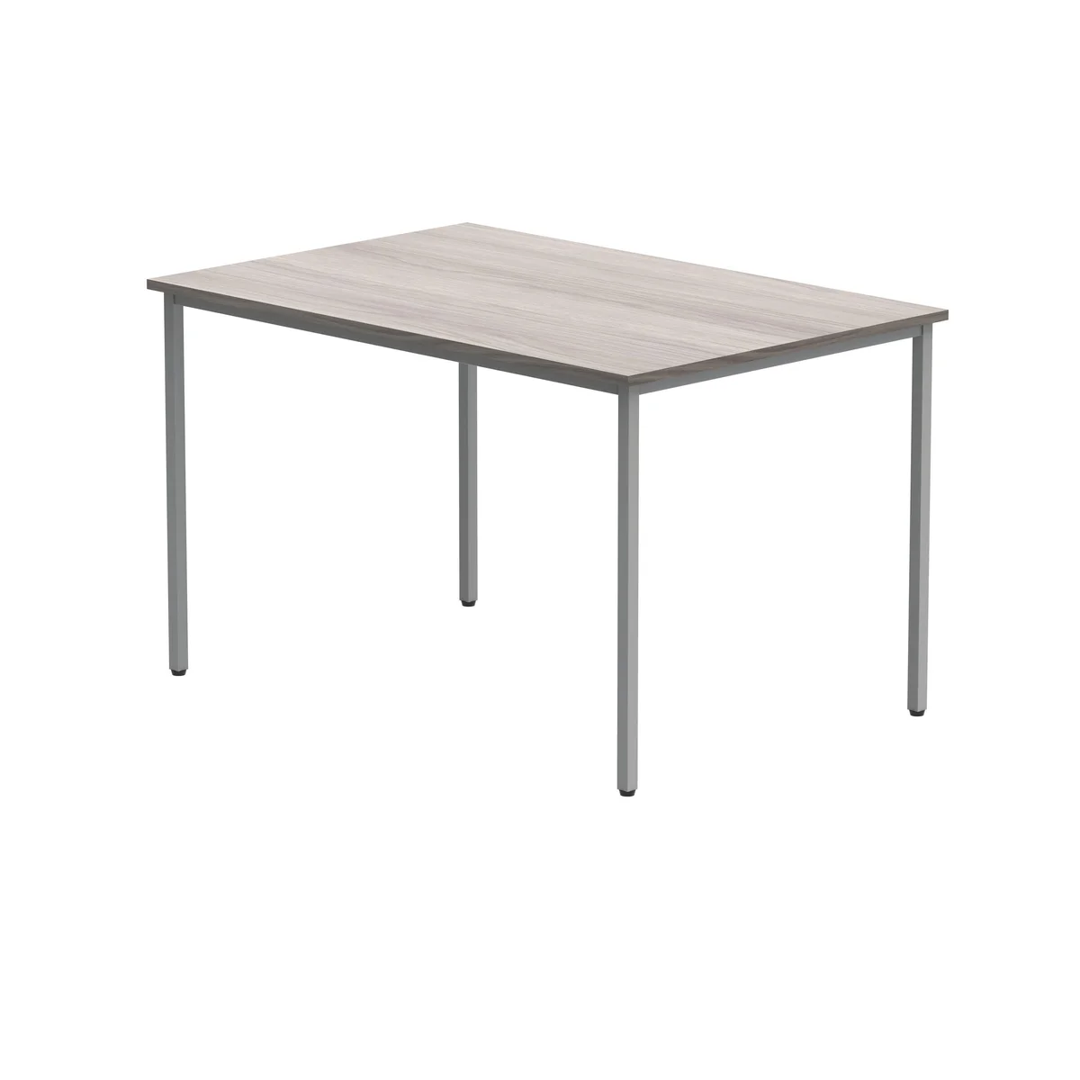 Polaris Rectangular Multipurpose Table 1200x800x730mm Alaskan Grey Oak/Silver KF77904 - Image 3