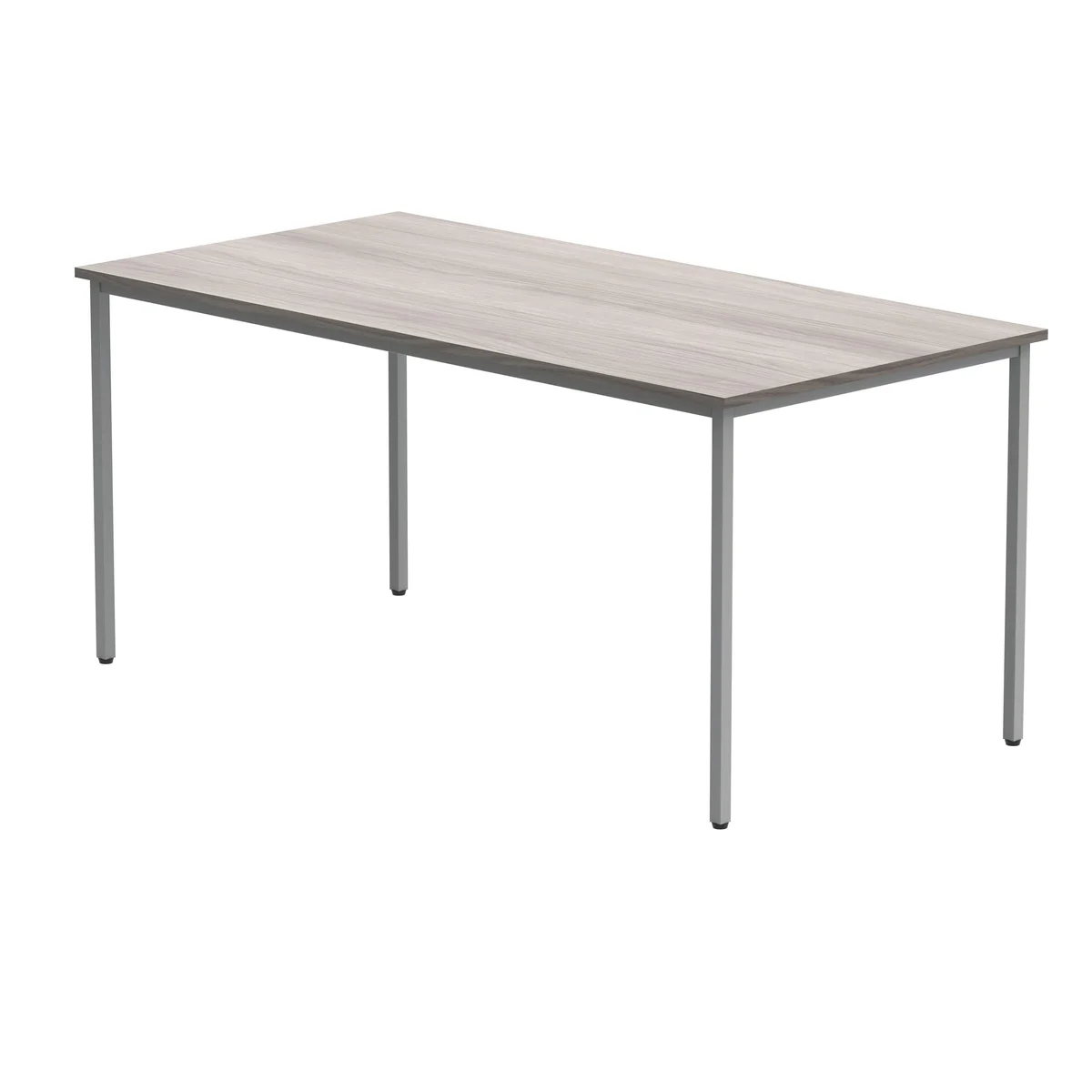 Polaris Rectangular Multipurpose Table 1600x800x730mm Alaskan Grey Oak/Silver KF77905 - Image 3