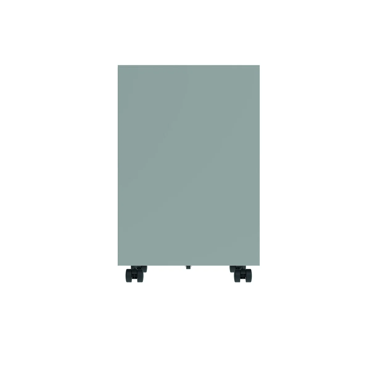 Polaris 3 Drawer Mobile Under Desk Steel Pedestal 480x680x580mm Silver KF77906 - Image 4