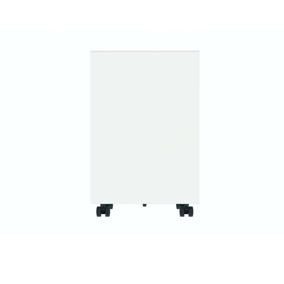 Polaris 3 Drawer Mobile Under Desk Steel Pedestal 480x680x580mm White KF77907 - Image 4