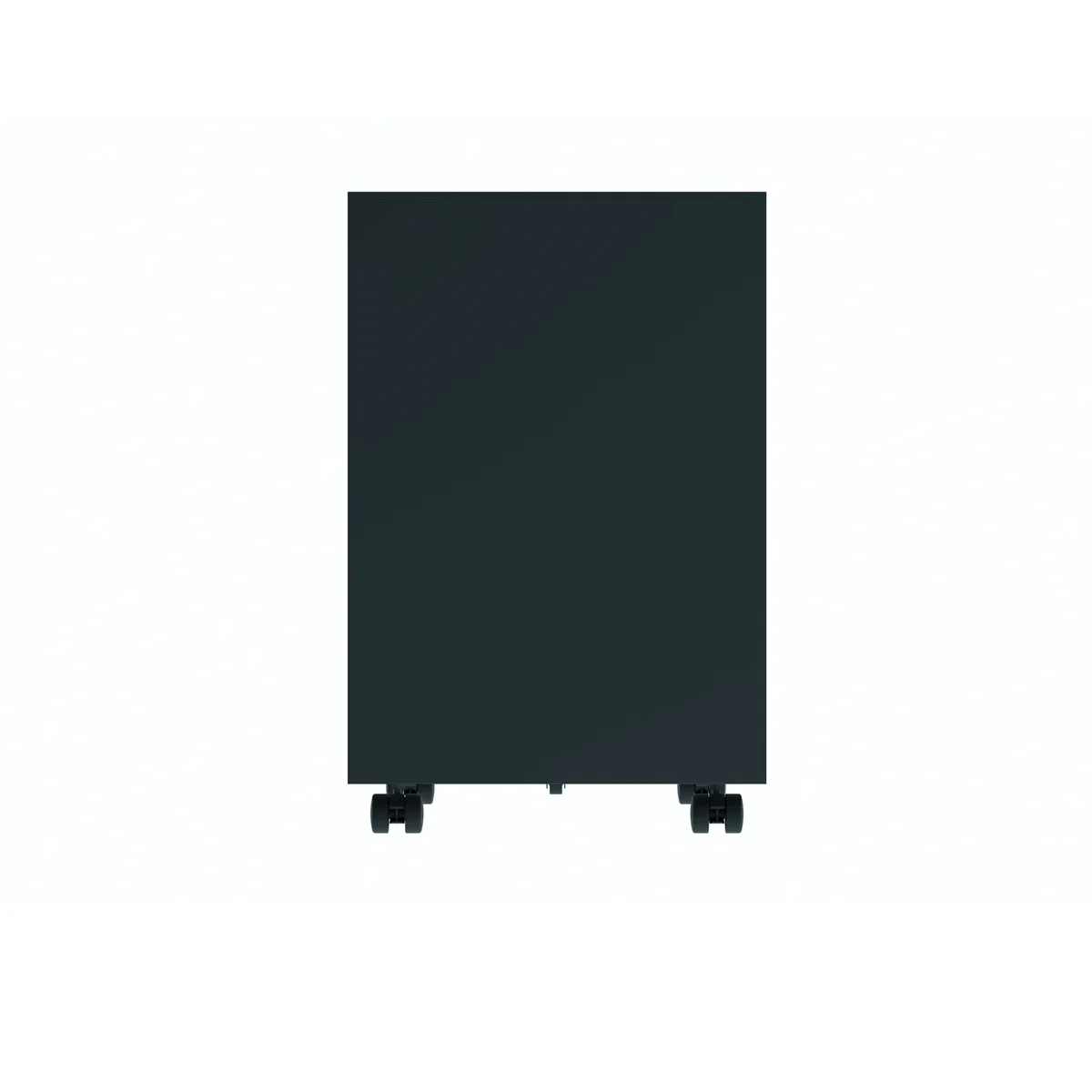 Polaris 3 Drawer Mobile Under Desk Steel Pedestal 480x680x580mm Black KF77908 - Image 4